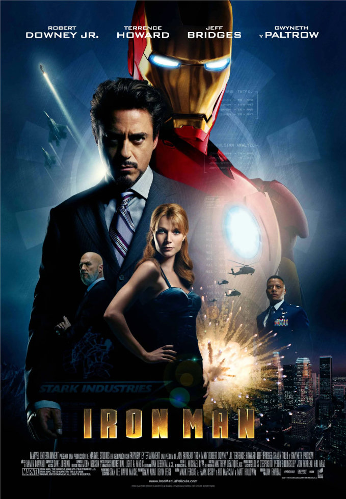 iron man movie poster - marvel cinematic universe MCU - rqv movies - required viewing movies