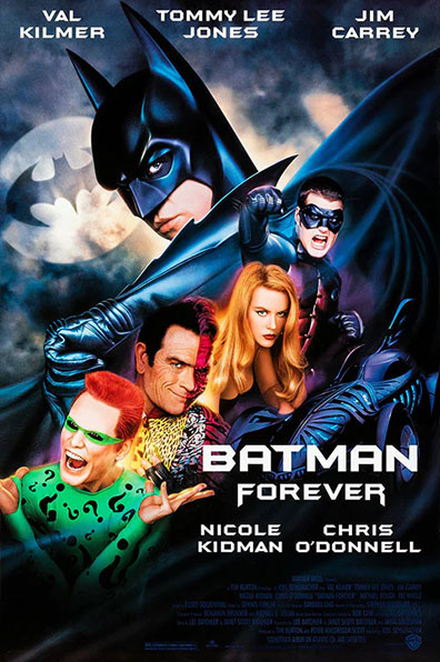 batman forever 1995 movie poster - rqv movies