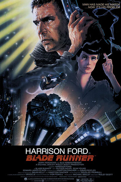 blade runner 1982 - movie poster - rqvmovies