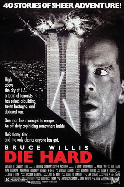 die hard 1988 movie poster - rqv movies