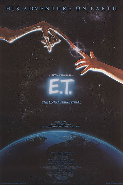 et the extra terrestrial 1981 movie poster - rqvmovies