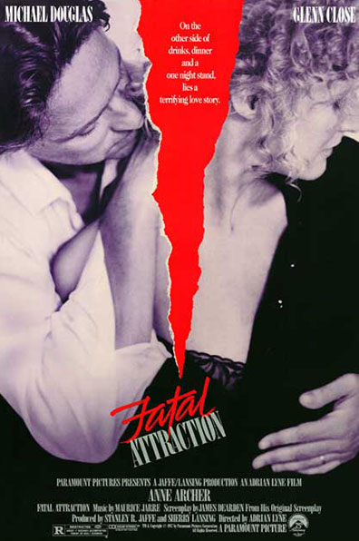 fatal attraction 1987 movie poster - rqvmovies