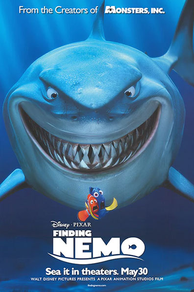 finding nemo 2003 movie poster - rqv movies