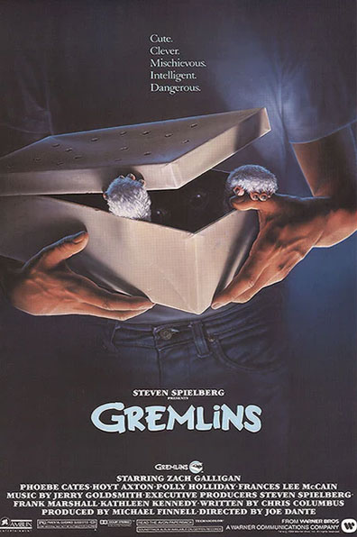 gremlins 1984 movie poster - rqv movies