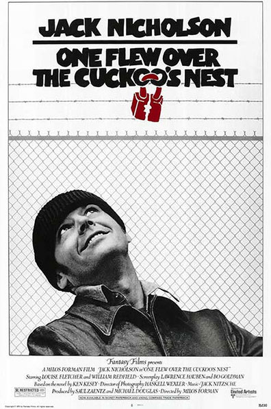 one flew over the cuckoo's nest 1975 movie poster - rqvmovies