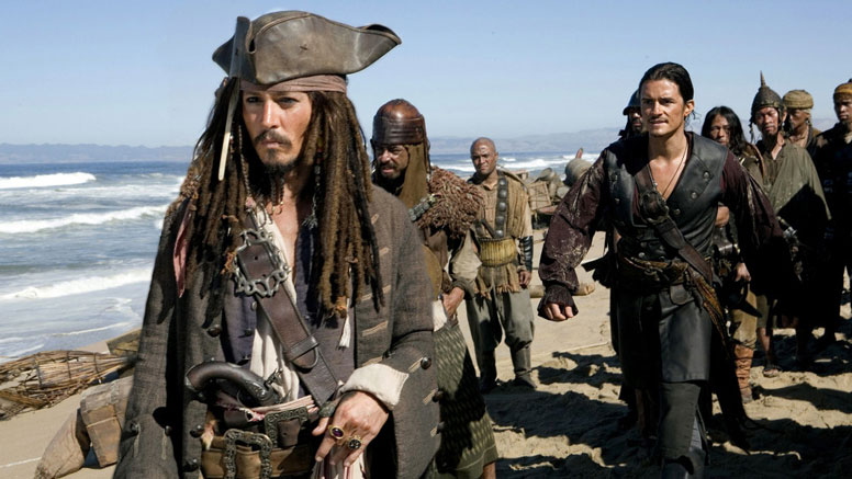 pirates of the caribbean at the world's end - captain jack sparrow - rqvmovies