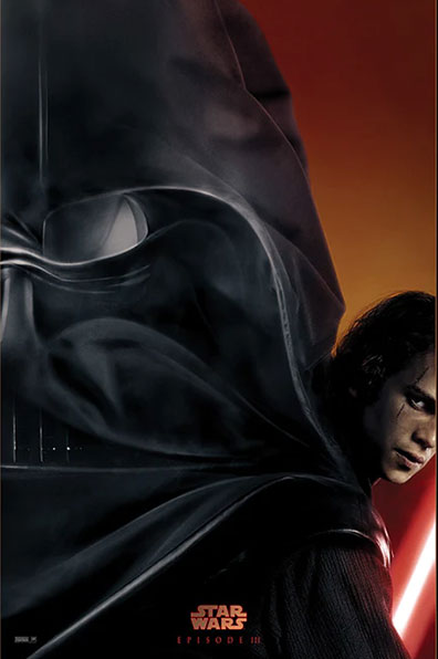 star wars episode III revenge of the sith 2005 movie poster - rqvmovies