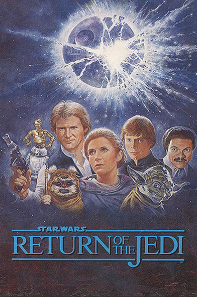 star wars episode VI return of the jedi movie poster - rqvmovies