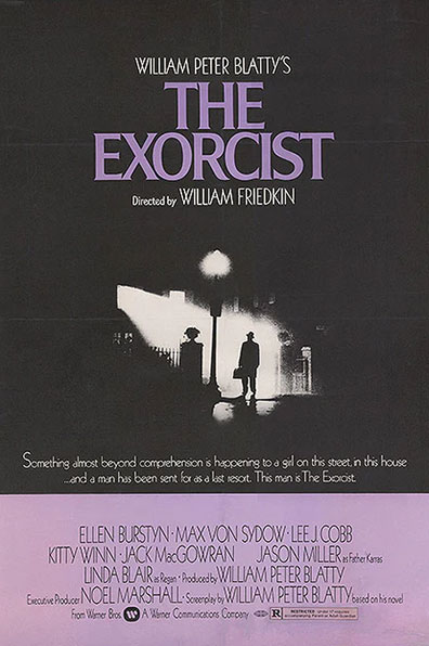 the exorcist 1973 movie poster - rqv movies