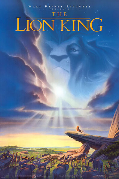 the lion king 1994 movie poster - rqv movies