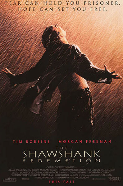 the shawshank redemption movie poster - rqv movies