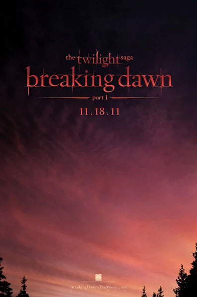 the twilight saga breaking dawn - part 1 2011 - movie poster - rqvmovies