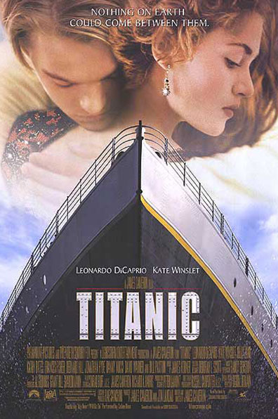 titanic 1997 movie poster - rqv movies